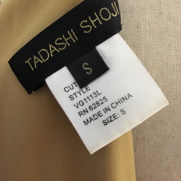 Tadashi Shoji Gold Gown - Picture 6 of 8